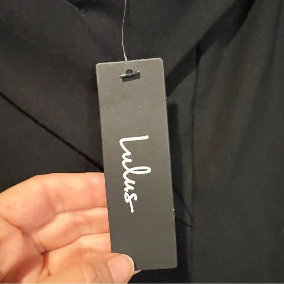 Lulus Black Off-Shoulder bodycon Dress size small - Picture 14 of 15